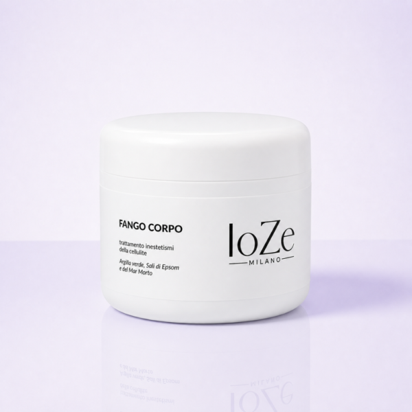 Nămol anticelulitic Black Detox IoZe Milano, borcan 500ml