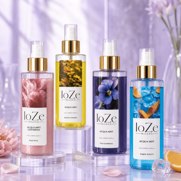 Set Acqua Mist IoZe Milano Spray de corp hidratant Acqua Mist IoZe Milano, flacon 200ml